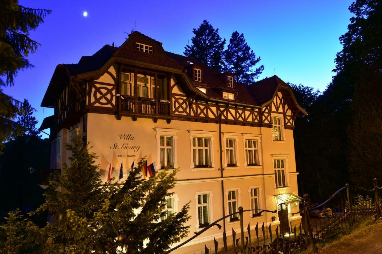 Sant Georg Garni Hotel Mariánské Lázně Exterior foto